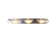 Monument 617608 Contemporary Lighting Collection Vanity Fixture Brushed Nickel
