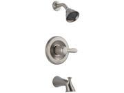 Delta T14438 SS Lahara Tub and Shower Faucet Trim Kit Only in Stainless