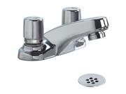Delta Two Handle Self Closing Faucet with Grid Strainer 2517LF HDF Chrome