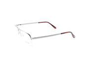 Tom Ford Mens Eyeglasses FT5168 019 Metal Semi Rimless Shiney Silver Frames
