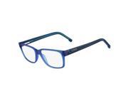 Lacoste Unisex Eyeglasses L2692 424 Satin Blue Square Full Rim Frames