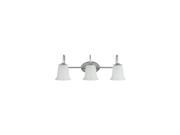 Sea Gull Lighting 44893 57 Plymouth 3 Light Weathered Pewter Vanity Fixture