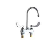 Chicago Faucets 895 317GN2AE3XKAB Hot and Cold Water Sink Faucet Polished Chro