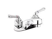 Belanger 21463W Bathroom Sink Faucet Polished Chrome Finish 2 Handles 4 Cente