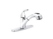 Belanger GEM77CCP Kitchen Sink Faucet with Pull out Spout Polished Chrome Finis