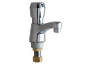 Chicago 333 665PSHVPAABCP Single Temp Meter Faucet 333 665 Lead Free