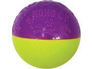 KONG COMPANY ICONIX BALL LARGE PURPLE&GREEN KONG COMPANY ICONIX BALL LARGE PURPLE&GREEN