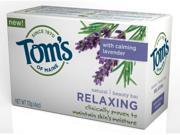 Tom s of Maine Natural Beauty Bar Relaxing 113g 4oz With Calming Lavender