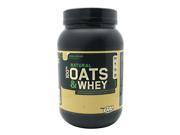 100% Natural Oats and Whey Oatmeal Protein Shake Milk Chocolate 3 lbs From Optimum