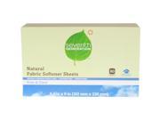 Natural Fabric Softener Sheets Free Clear 80 Box 12 Box Carton