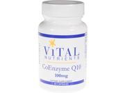 Vital Nutrients CoEnzyme Q10 100 mg 60 Capsules