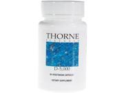 Thorne Research Vitamin D3 5000 IU 60 capsules