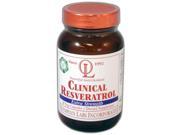 Olympian Labs Clinical Resveratrol Extra Strength 500 mg 30 Vegetarian Capsules