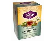 Yogi Egyptian Licorice Mint Tea 16 Tea Bags
