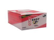 Shot Energy Gel Strawberry Caffeine 24 Packets 1.2 oz 34 g Each From Clif Bar