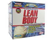 Carb Watchers Lean Body Vanilla Ice Cream 42 Packets
