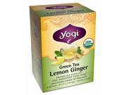 Green Tea Lemon Ginger 16 Tea Bags