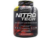 Performance Series Nitro Tech Strawberry Muscletech 4 lb Powder