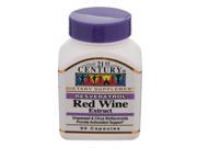 21st Century Resveratrol Red Wine Extract 90 Capsules