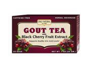 Only Natural Gout Tea Black Cherry Fruit Extract 20 Bags