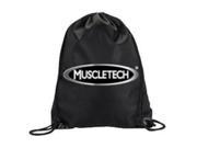MuscleTech Black Drawstring Gym Bag