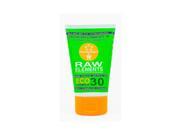 Raw Elements Eco Form Sunscreen SPF 30 Plus 3 oz