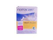 Natracare Natural Ultra Pads Organic Cotton Cover Super Plus 12 Pack