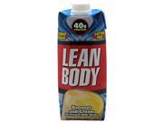 Lean Body RTD Bananas and Cream 12 17 fl oz 500 ml