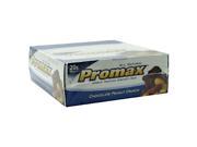 Promax Energy Bar Chocolate Peanut Crunch 2.64 Ounce Bars Pack of 12