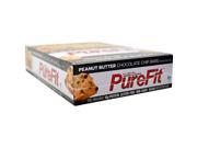 PureFit Nutrition Bar Peanut Butter Chocolate Chip 2 oz 15 Bars