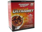 UltraMet Low Carb Nutrition for Low Carb Lifestyle Chocolate 20 Packets From Champion