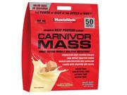 MuscleMeds Carnivor Mass Beef Protein Gainer Vanilla Caramel 25 servings