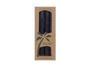 Aloha Bay Palm Tapers Charcoal 4 Candles