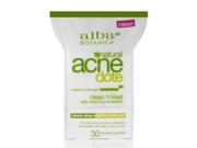 Alba Botanica AcneDote Clean Treat Towelettes 30 Count