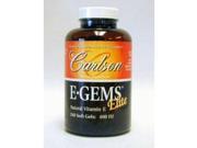 Carlson Labs E Gems® Elite 240 gels