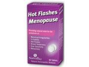 NatraBio Hot Flashes Menopause 60 Dissolving Tablets