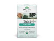 Organic India Tulsi Tea Peppermint 18 bags Pack of 6