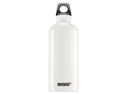 Sigg Water Bottle Traveller White Case of 6 .6 Liter Pack of 6