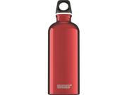 Sigg Water Bottle Traveller Red Case of 6 .6 Liter Pack of 6