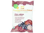 Happy Baby 1235241 Happy Munchies Rice Cakes Organic Blueberry and Beet 1.4 oz.