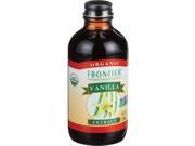 Frontier Natural Products Vanilla Extract Organic 4 oz