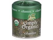 Simply Organic Cilantro Leaf Organic Cut and Sifted .14 oz Pack of 6