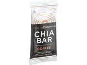 Health Warrior Chia Bar Coffee .88 oz Bars Pack of 15