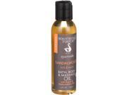 Soothing Touch Bath Body and Massage Oil Ayurveda Sandalwood Rich and Exotic 4 oz