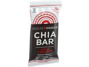 Health Warrior Chia Bar Apple Cinnamon .88 oz Bars Pack of 15