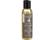 Soothing Touch Bath Body and Massage Oil Organic Ayurveda Nut Free Lite Unscented 4 oz