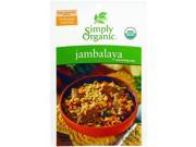 Seasoning Mix Organic Jambalaya .74 oz Pack of 12
