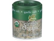 Simply Organic Garlic Salt Organic 1.06 oz Pack of 6