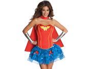 Sexy Wonder Woman Corset Costume Large