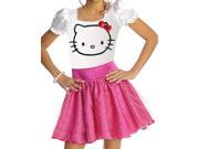 Hello Kitty Pink Tutu Dress Costume Child Medium 8 10